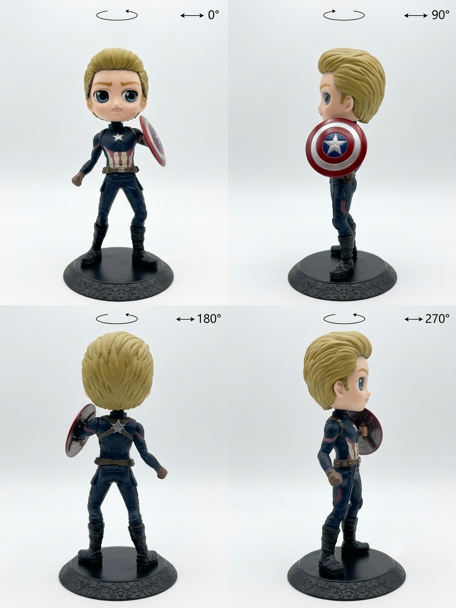 Action Figure Miniature Collectibles Figure Special Edition-Captain America