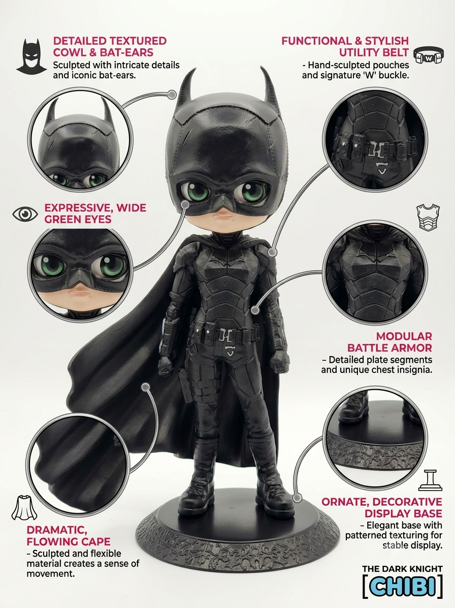 Action Figure Miniature Collectibles Figure Special Edition-Batman