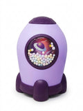 Purple Space Shape Gullak Money Bank With Number Code Lock