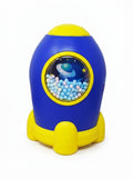 Dark Blue Space Shape Gullak Money Bank With Number Code Lock