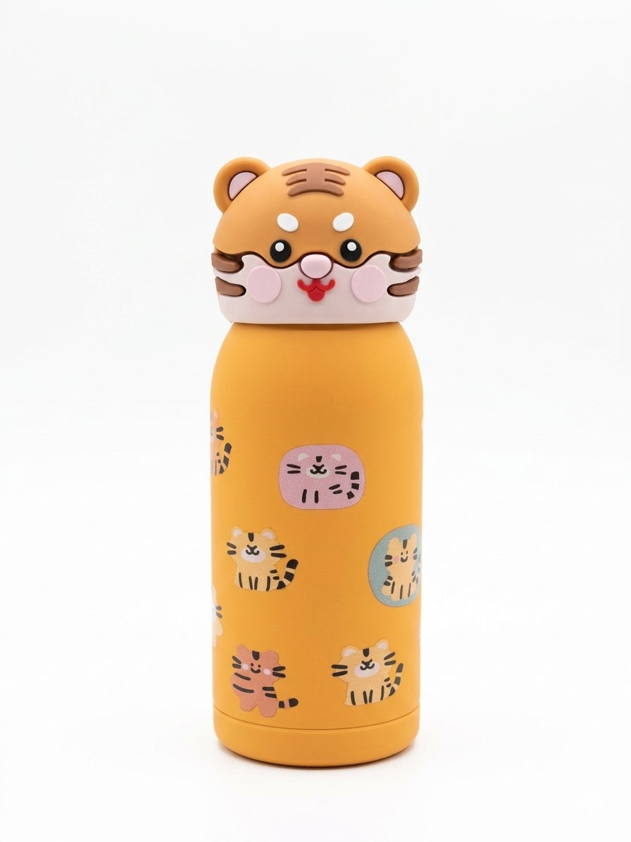 Stainless Steel Kids Lion Water Bottle 400ML