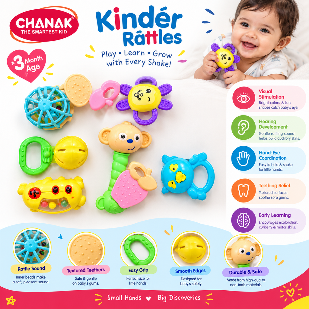 Chanak Baby's Rattle & Teethers