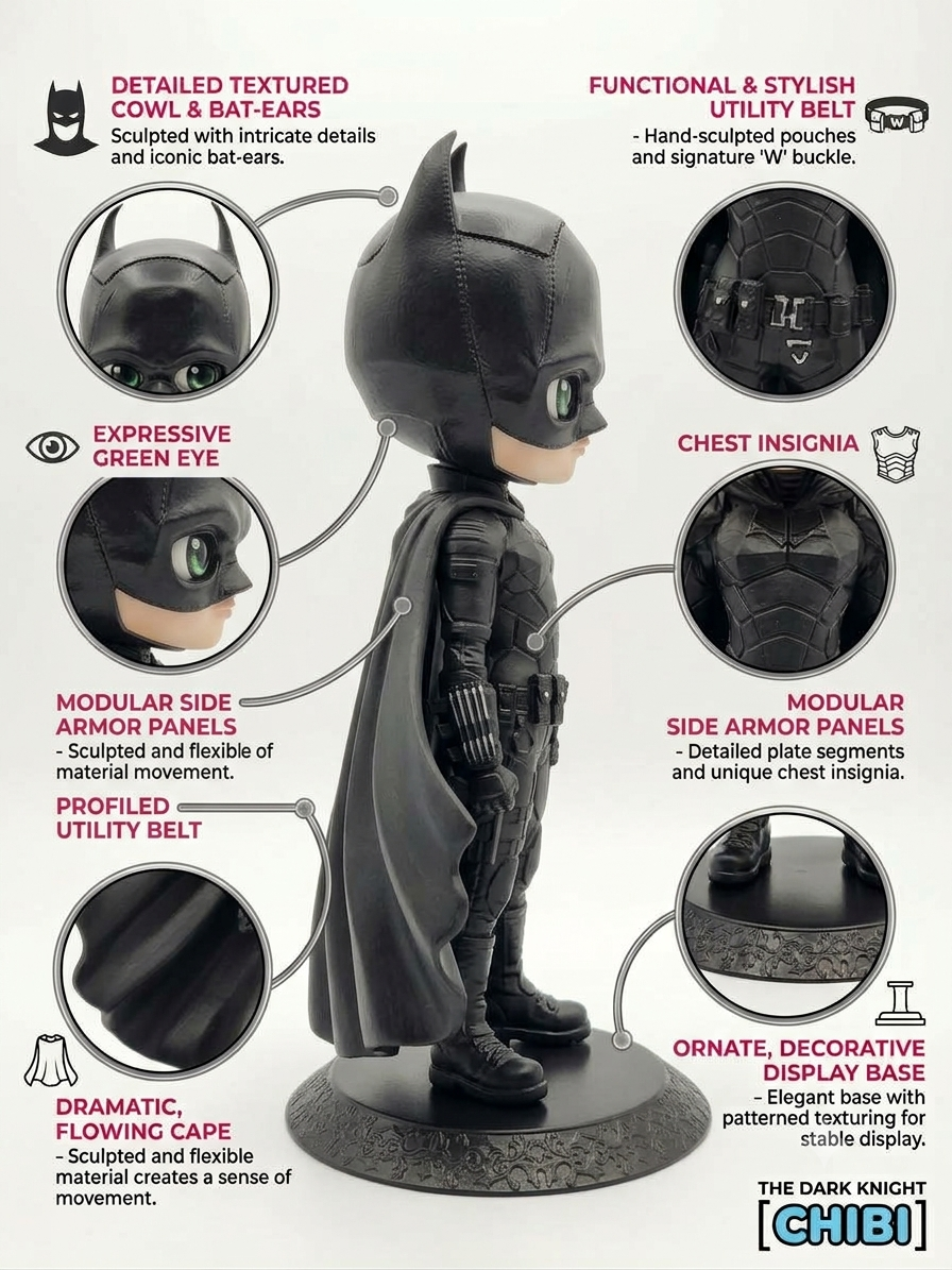 Action Figure Miniature Collectibles Figure Special Edition-Batman