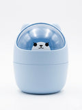 Mini Trash Can with Lid Cute Desktop Trash for Home Kitchen Office Bedroom Car