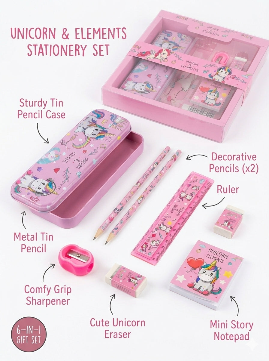 Unicorn Stationary Set Unicorn